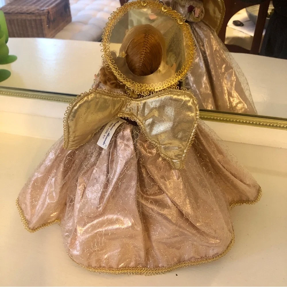 Vintage Madame Alexander Angel Tree Top Topper Pink Victorian Doll #854